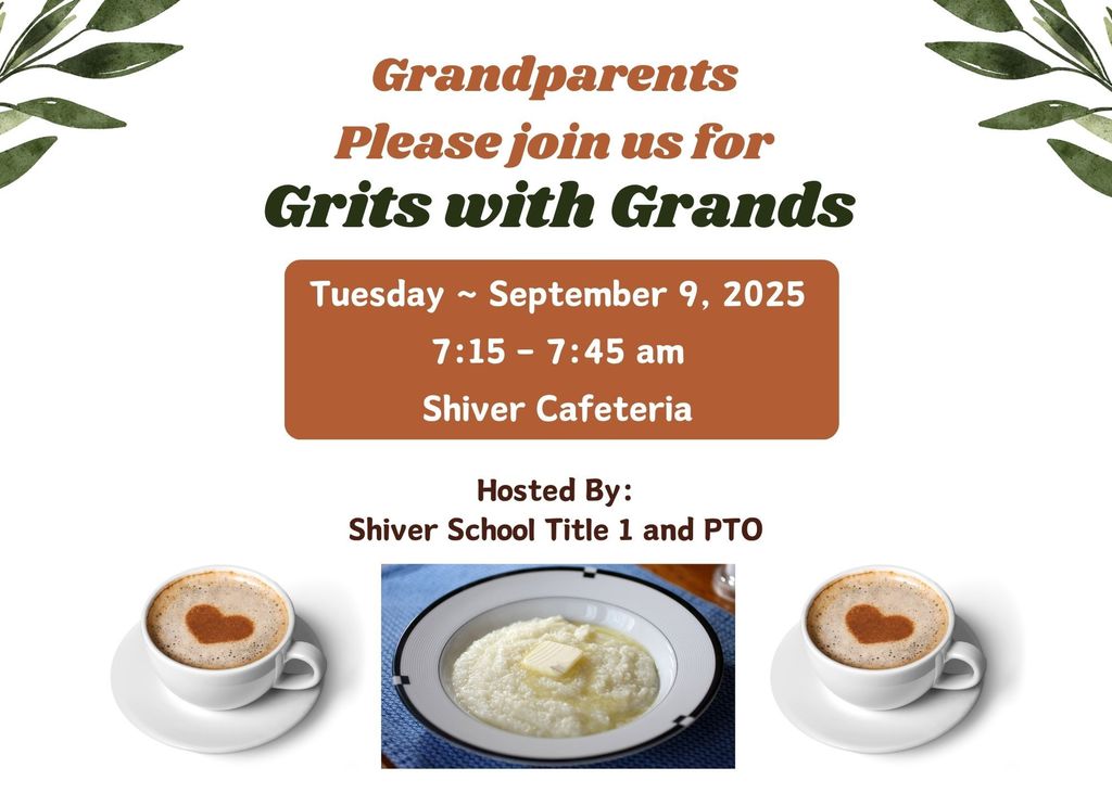 Invitation for Grits with Grandparents