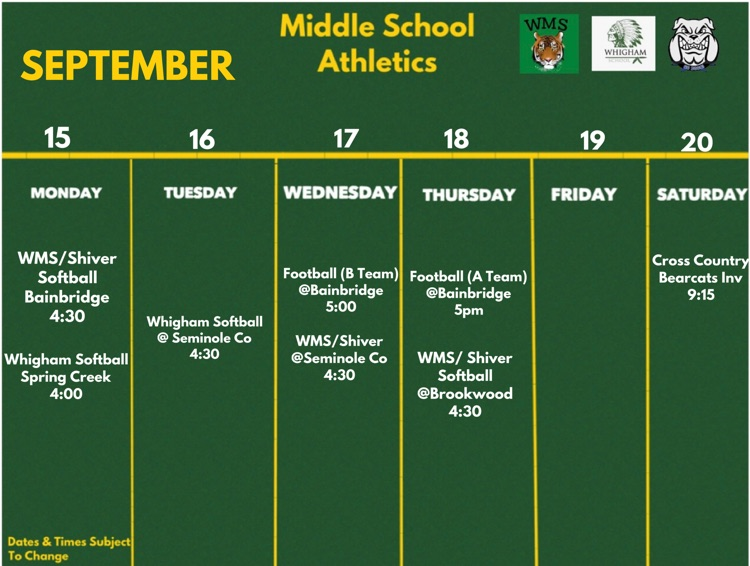 schedule 