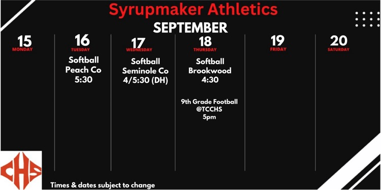 schedule