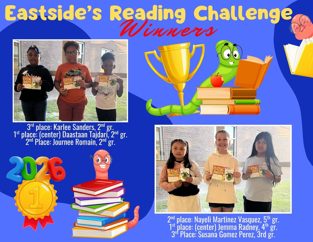 Reading Challenge Winners