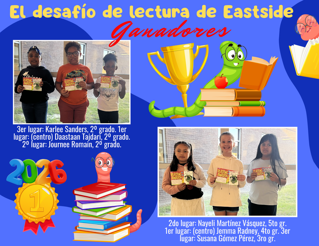 Reading Challenge Winners Translated