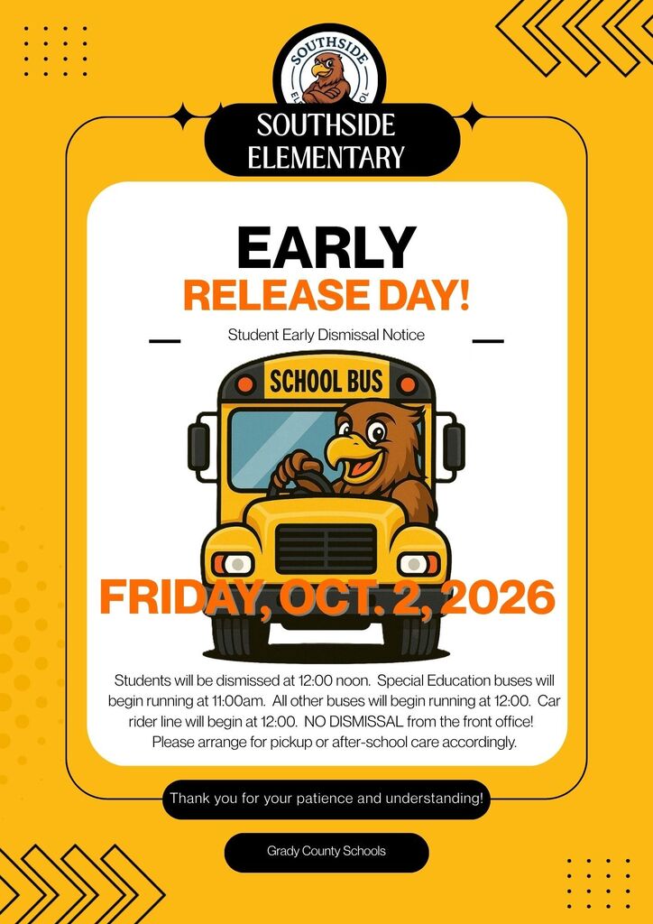 Early Release Day — Friday, October 2, 2026