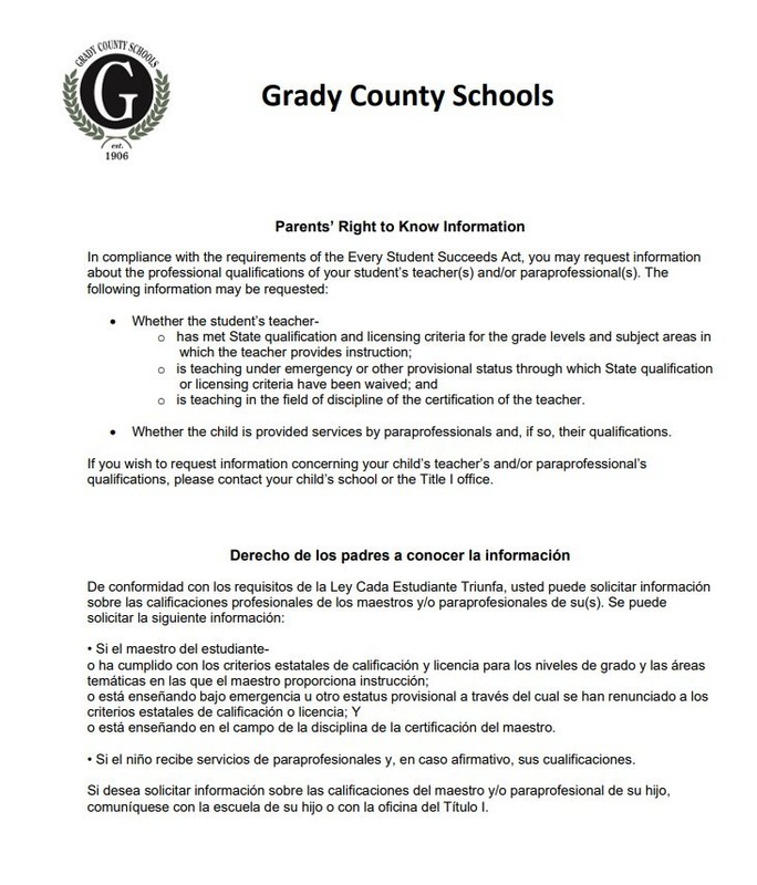 Parent Information