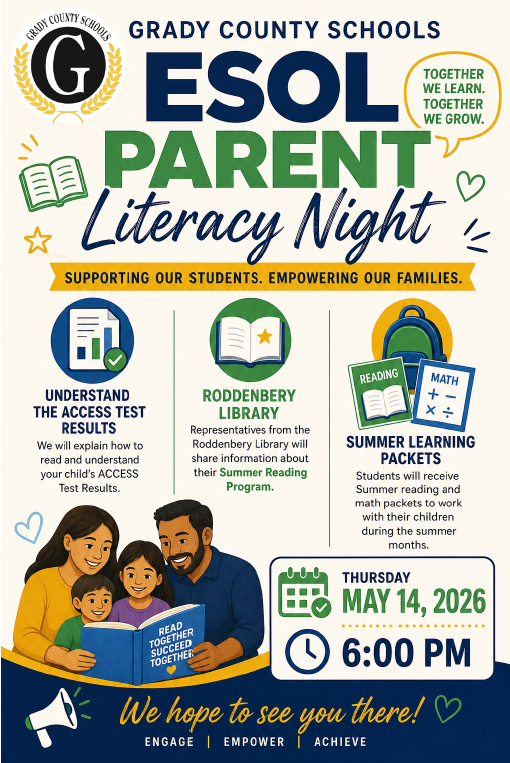 ESOL Parent Literacy Night