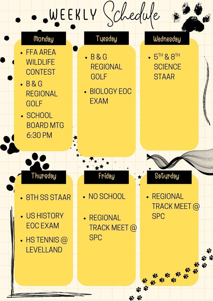 Week of 4/14