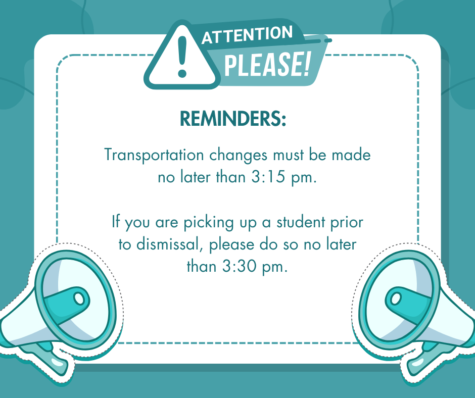 Transportation reminder