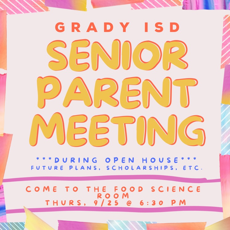 senior meeting