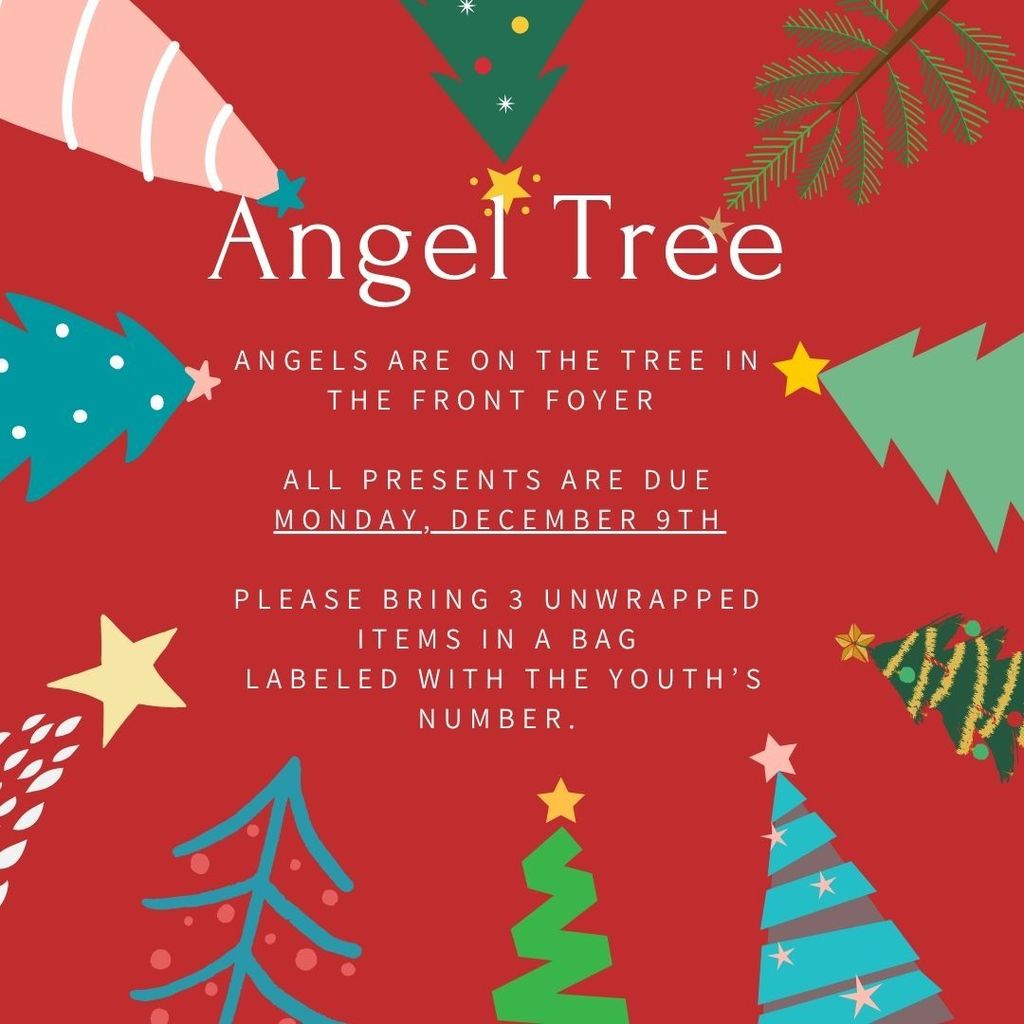 Red Christmas Tree Instagram Post