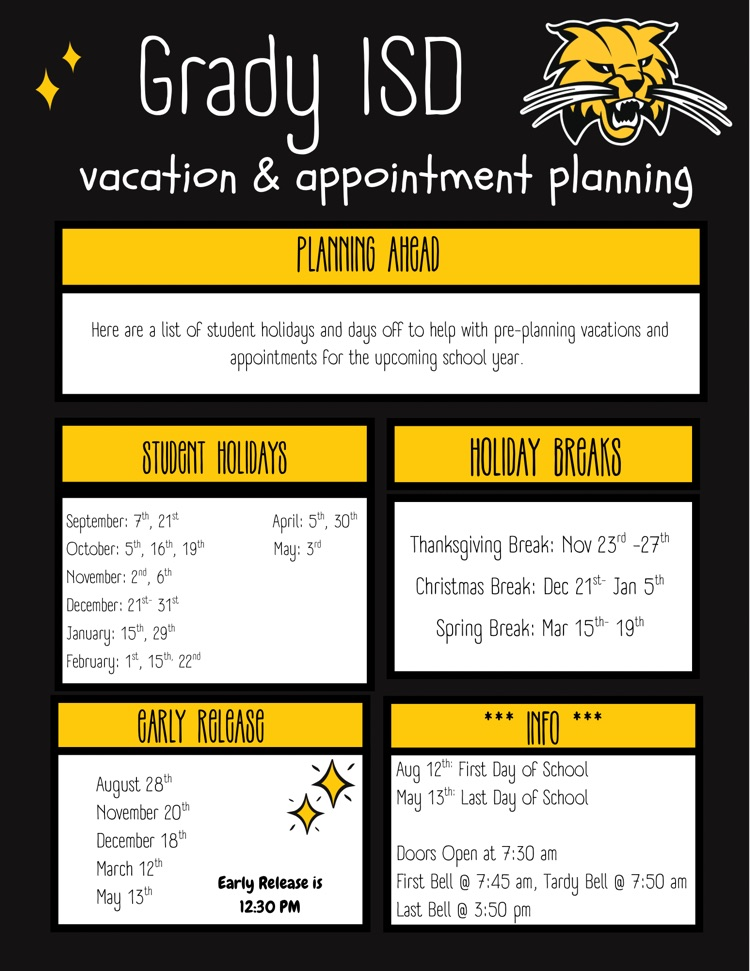 planning ahead 