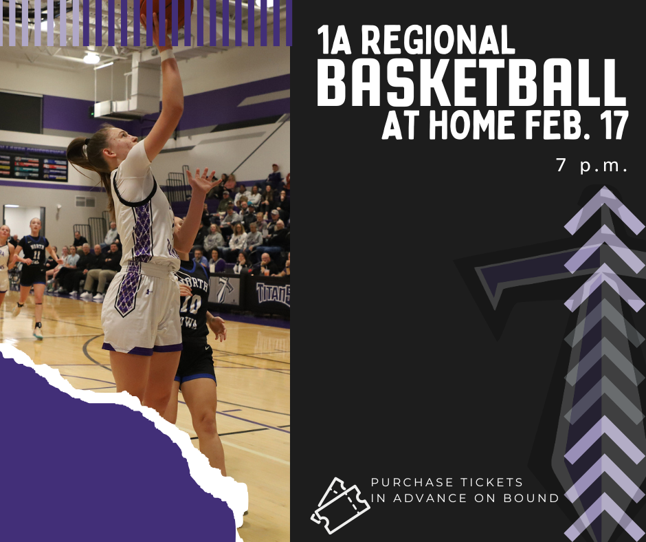Girls Regional Basketball coming to the home court Feb. 17