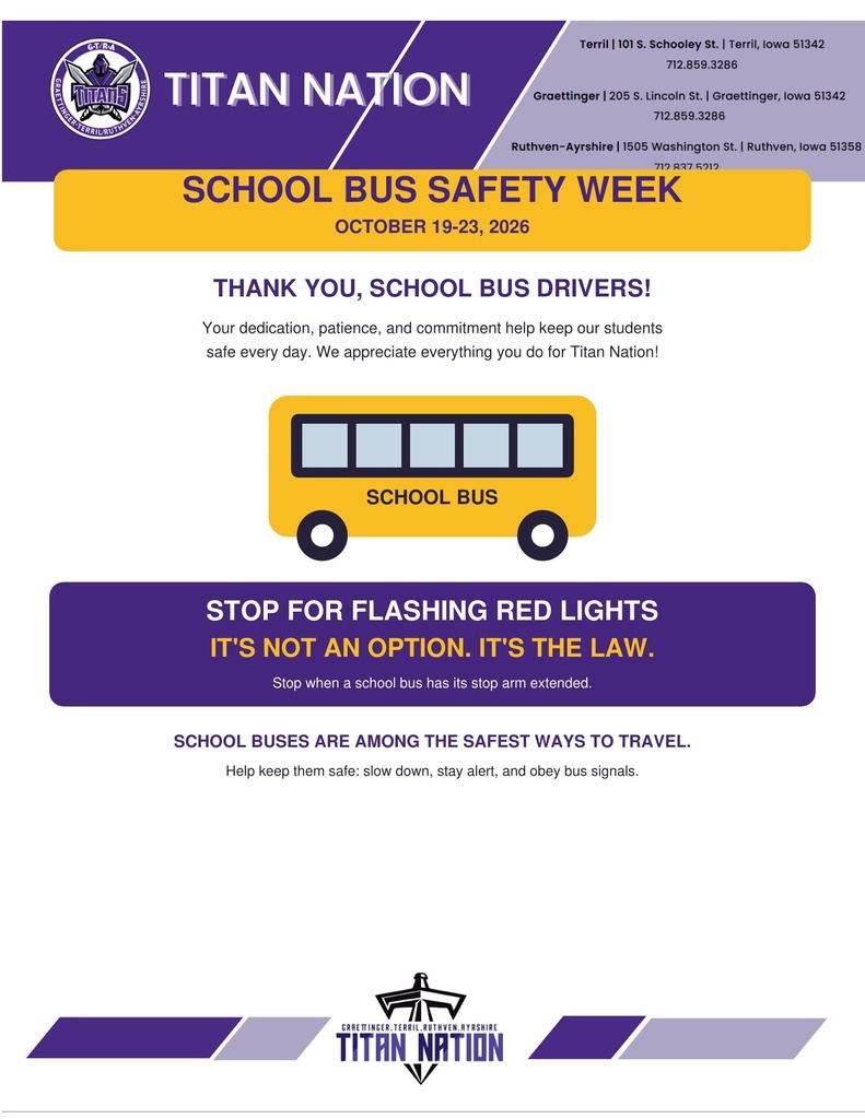 School Bus Safety Week