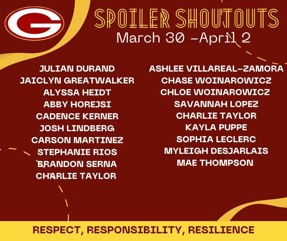 SSO Mar 30-April 2 2