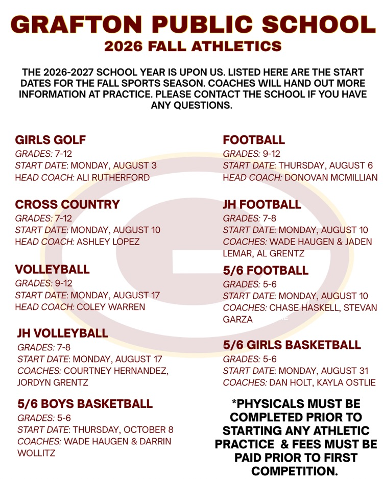fall sports