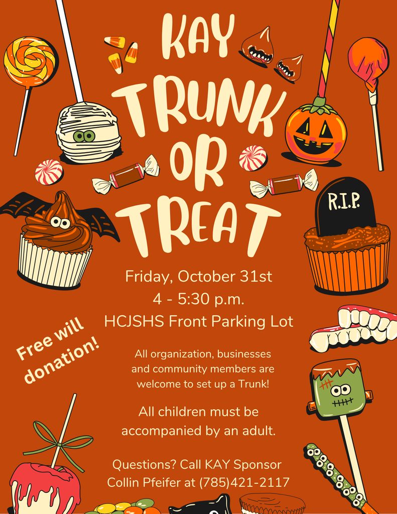 KAY Trunk or Treat Flyer