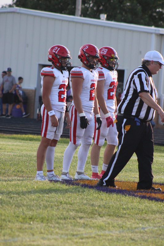Captains at center field