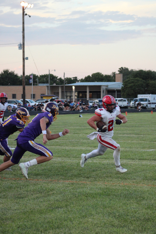 Slade Rohr runs in for TD