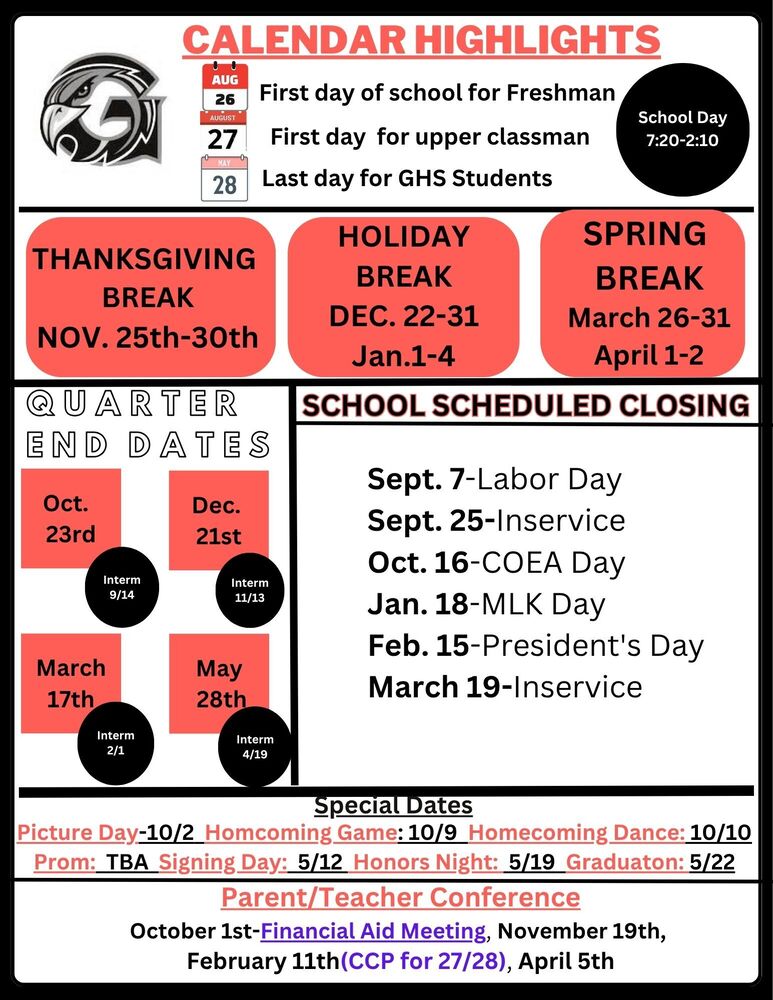 schedule