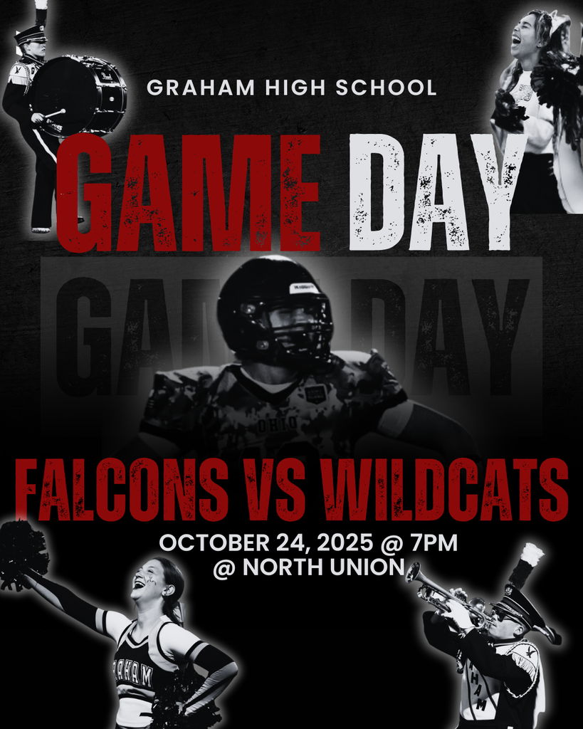 Red and Black Modern Bold American Football Game Day Instagram Post