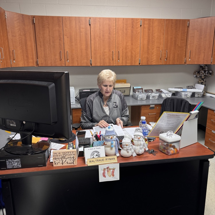 Mrs ryman prepping sports awards