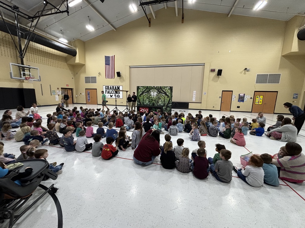 PreK-K Students awaiting the animals