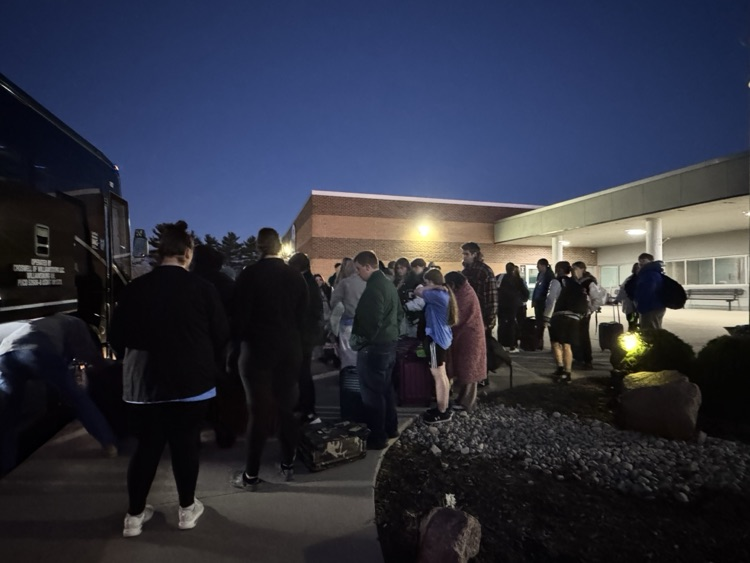 band getting loaded for a trip