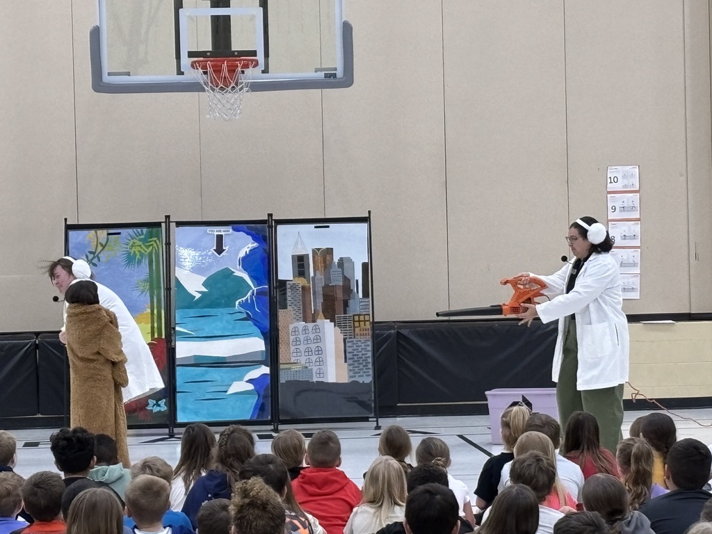 Students observing the way animals are adapted to their enviornments such as the Tundra.