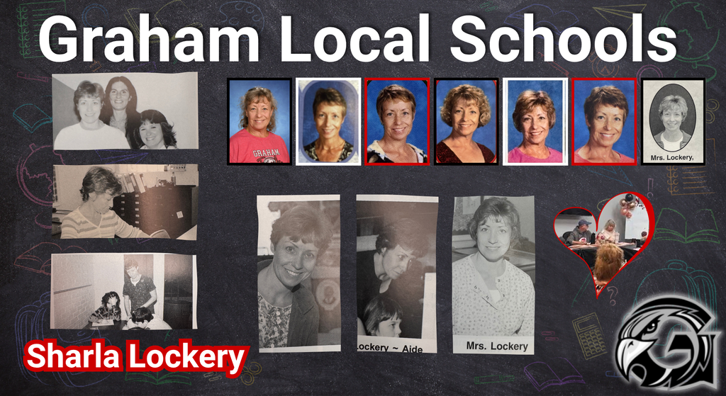 photo collage of retiree Sharla Lockery