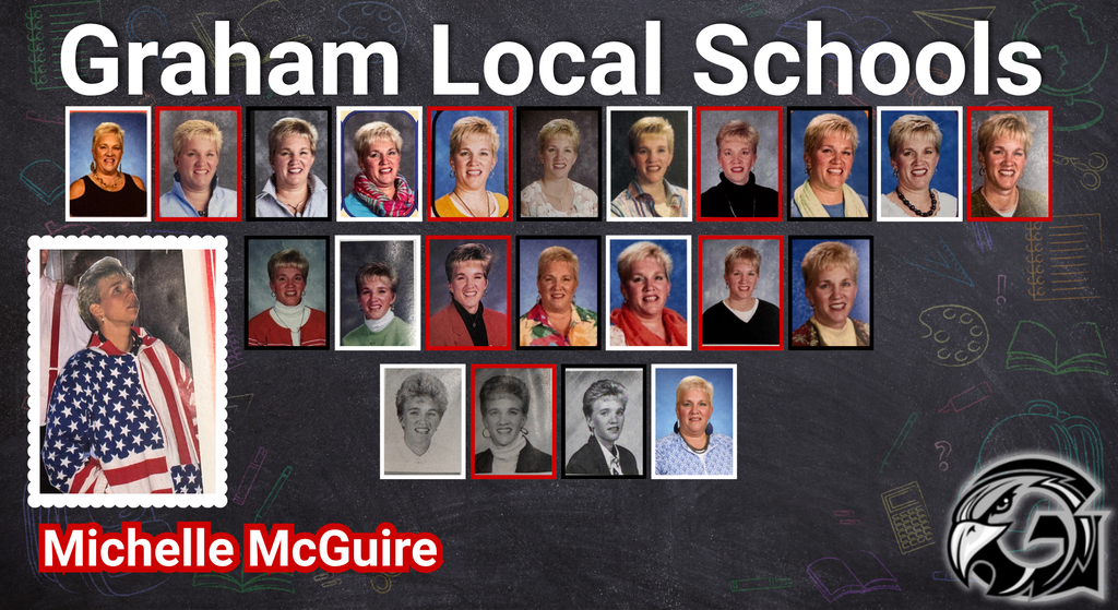 photo collage of retiree michelle mcguire