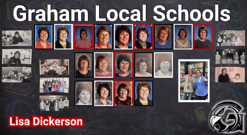 photo collage of retiree Lisa Dickerson