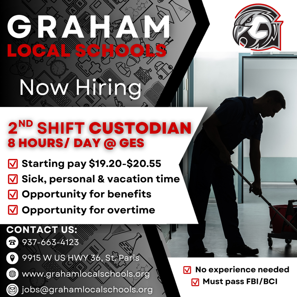 we're hiring flyer