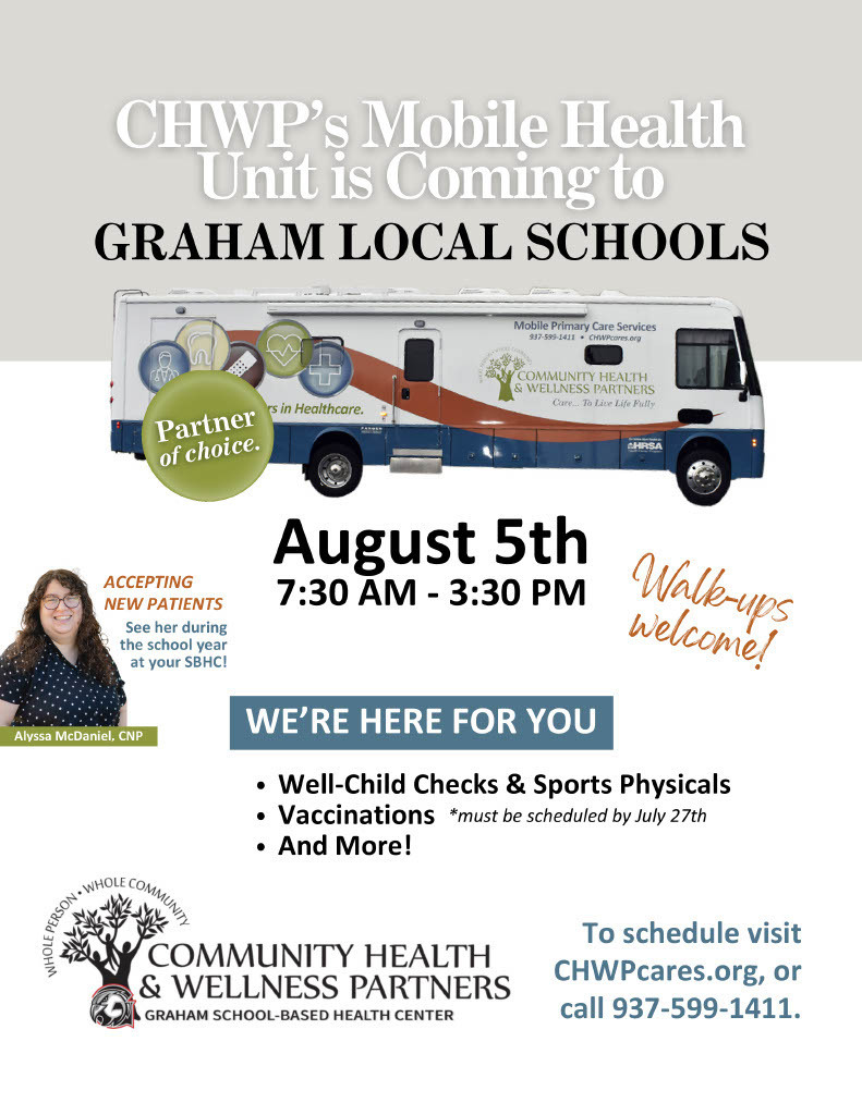 CHWP flyer for school based helth center