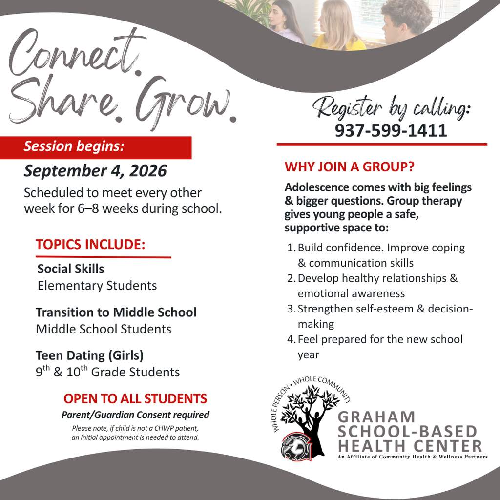 CHWP therapy flyer