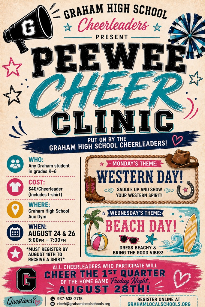 pee wee cheer clinic
