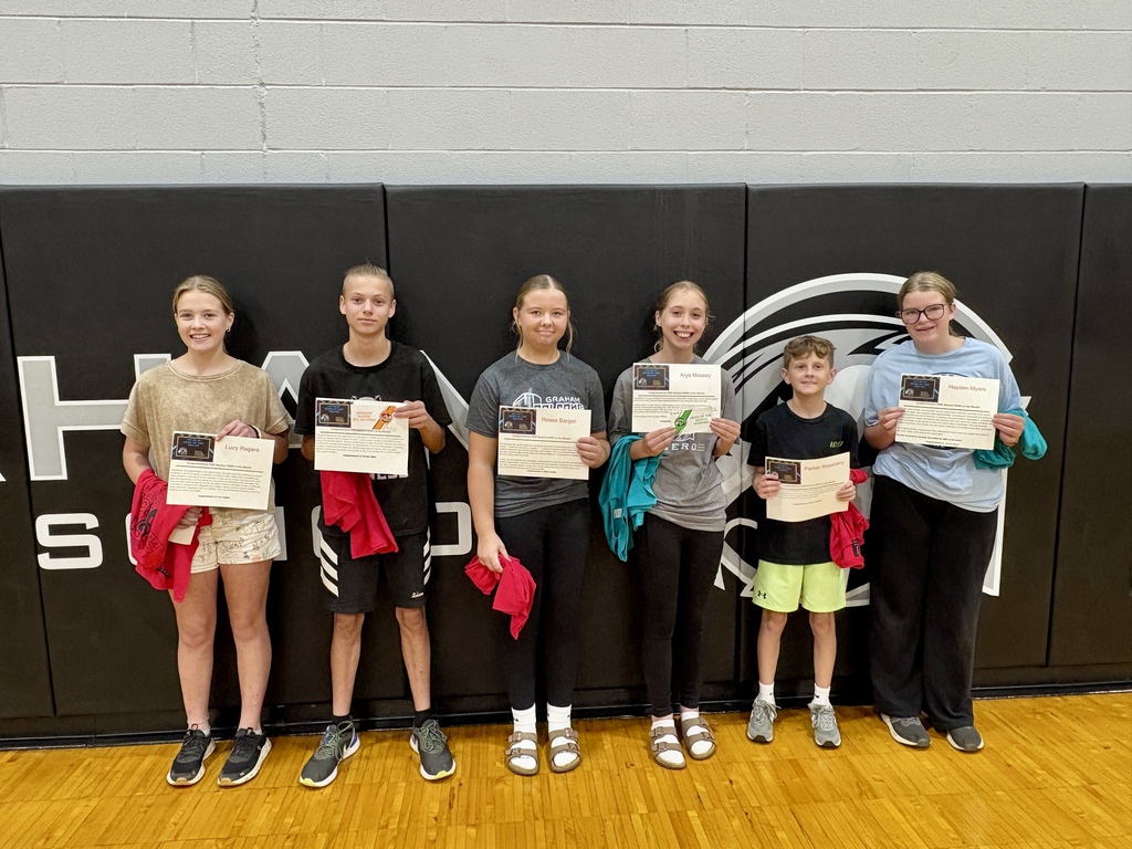 GMS PBIS Student HERO's of the Month