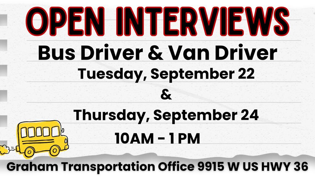 Open interviews