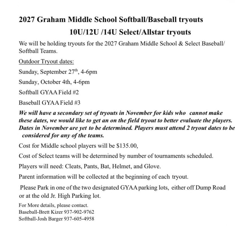 gyaa baseball softball
