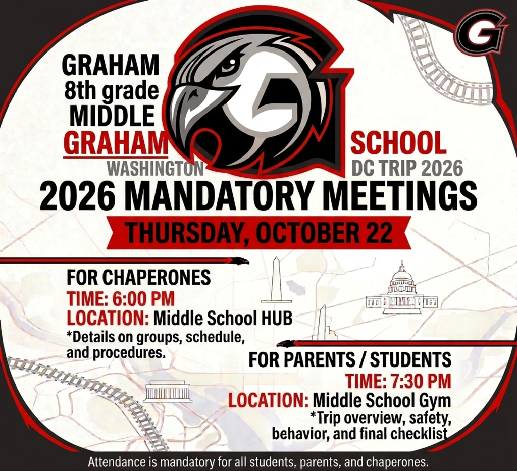 Poster 2026 8th Grade Washington DC Final Trip Meeting
