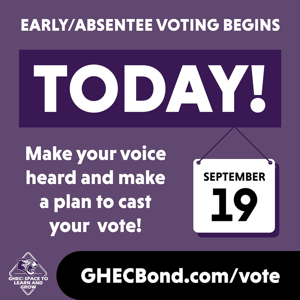 Learn more about casting your vote at GHECBond.com/vote    