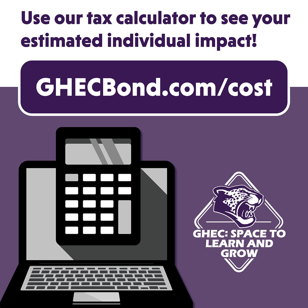 Use our tax calculator to see your estimated individual impact at GHECBond.com/cost  