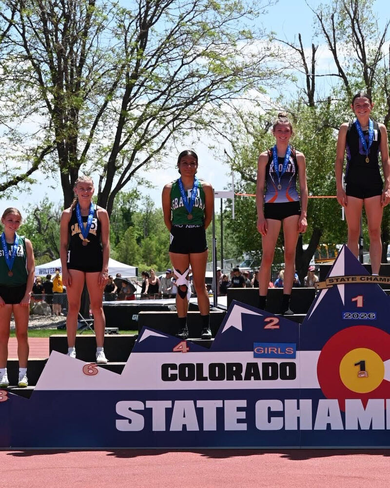 STATE TRACK SPOTLIGHT 🤍💚 What a race for Kate Enriquez! Kate powered her way to a 4th place finish in the Girls 800m at the state track meet with an incredible 1:12.58 split and time of 2:22.94! 🏃♀️⚡ The heart, focus, and Bobcat pride were on full display today. We are so proud of the way she represented the Granada Bobcats on the biggest stage! 🌟 Congratulations, Kate! Your Bobcat family is cheering loud!💚🐾🤍