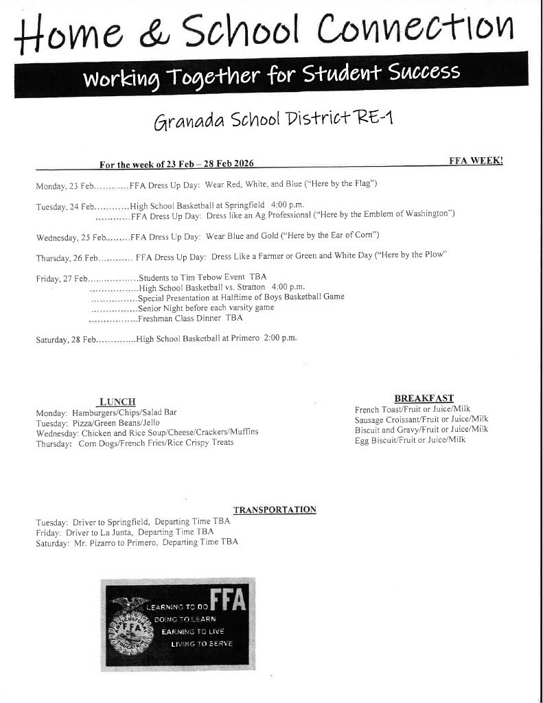 Home & School Feb 23-28