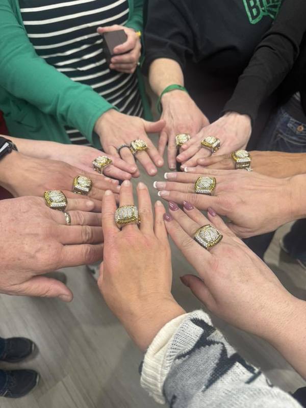 rings for Granada High School Girls 1996 State Champions
