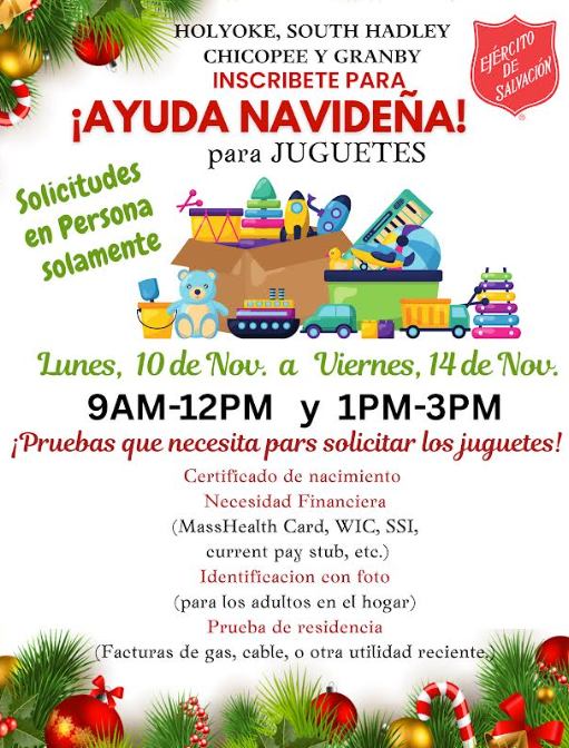 Christmas Assistance Flyer - Spanish