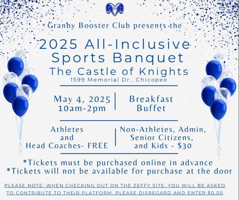 Sports Banquet Flyer