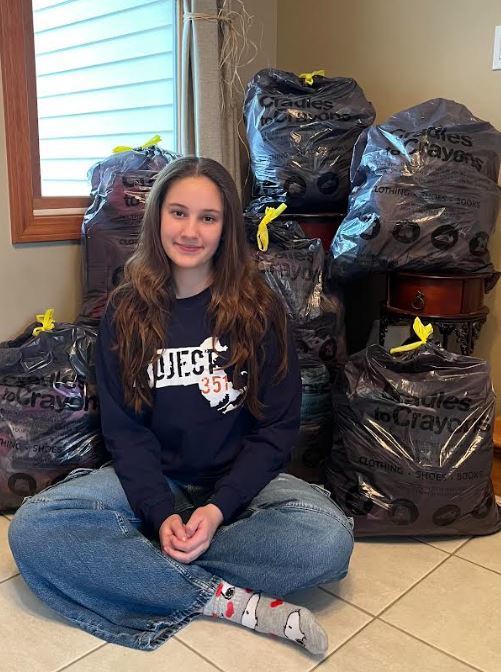 Mia and Donations