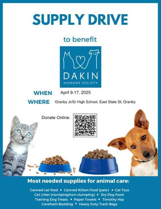 Dakin Supply Drive
