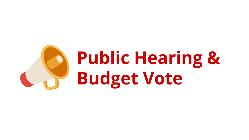 Key Dates for budget season