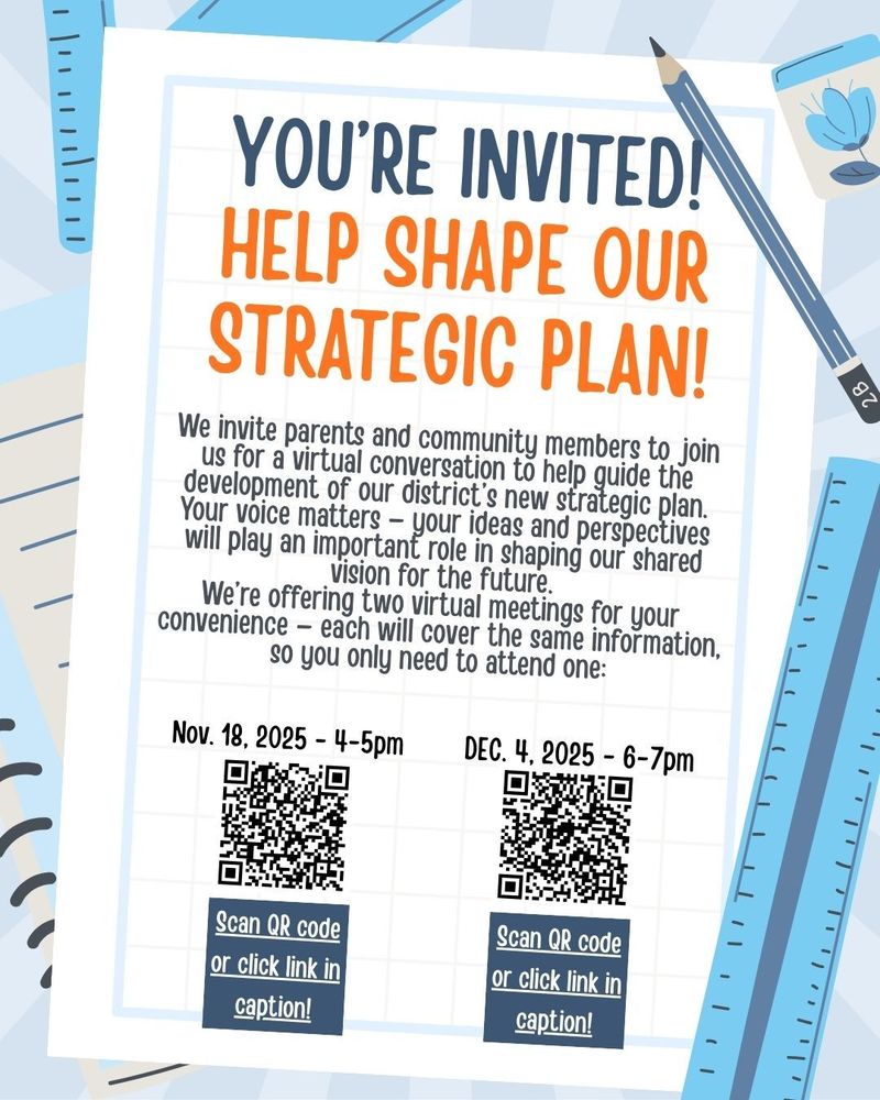 You're invited! Help shape our strategic plan! 