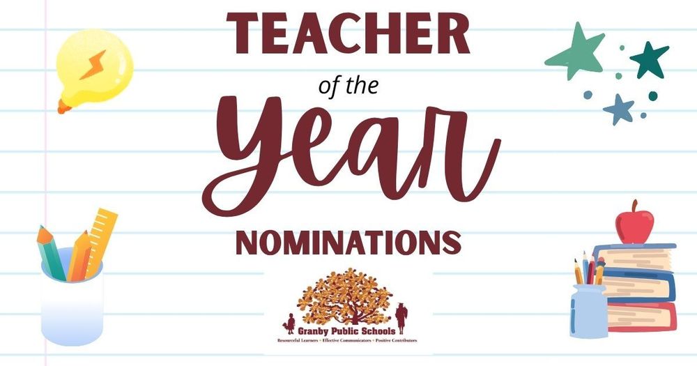 Teacher of the year nominations