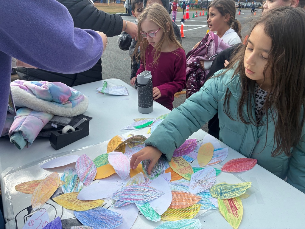 Students decorating their turkey